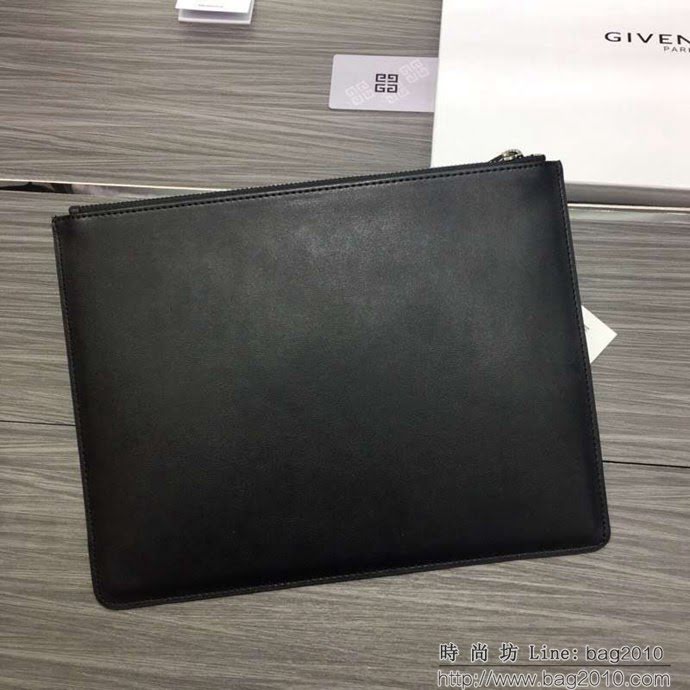 GlVENCHY紀梵希 2018最新 熱賣款式 專櫃品質 頂級進口牛皮 原版五金 拉鏈手包 091888  tsg1091